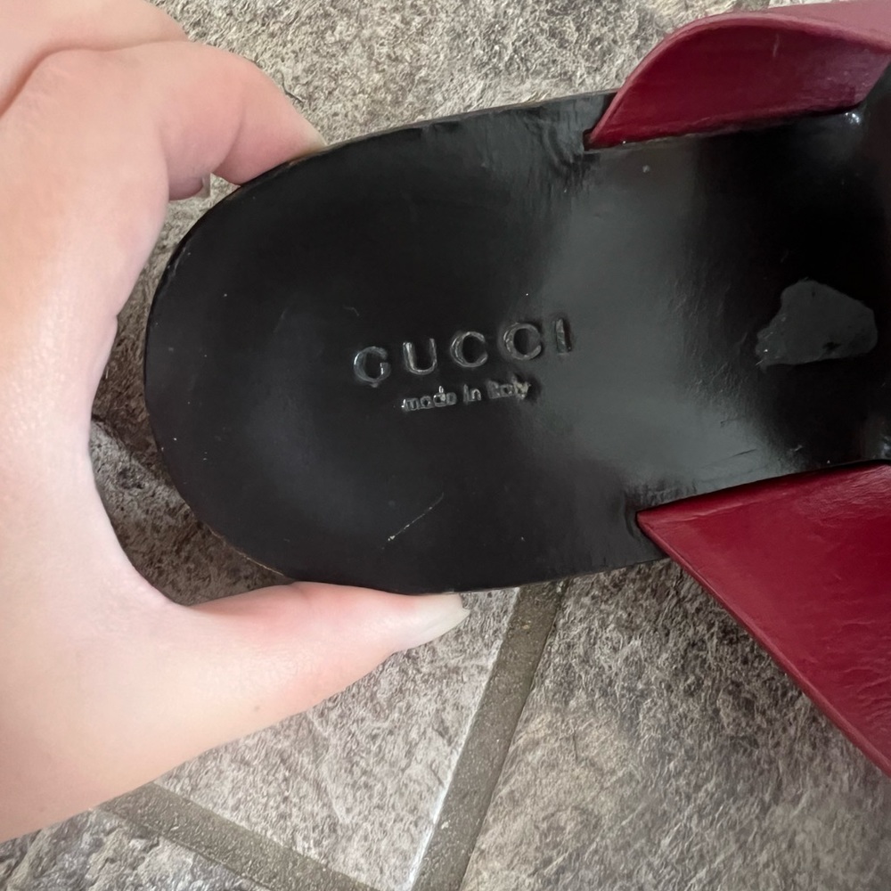 Authentic Gucci Sandals Size 37.5 - Picture 4 of 9
